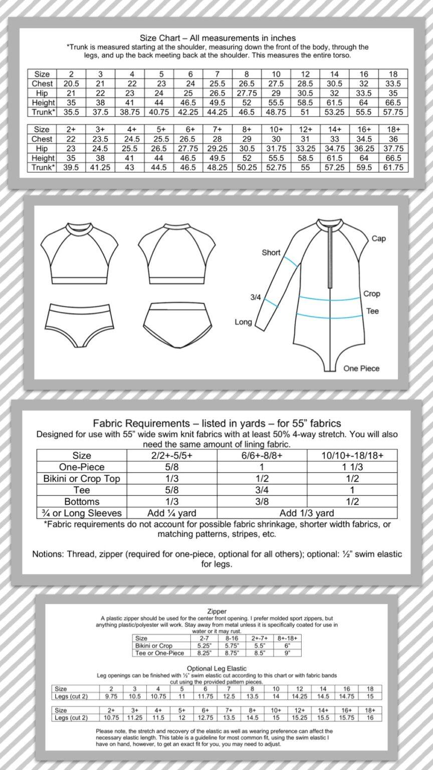 Kids Taylor Swimsuit – Rad Patterns